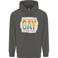 Sounds Gay Im In Funny LGBT Gay Pride Day Childrens Kids Hoodie Storm Grey