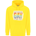 Sounds Gay Im In Funny LGBT Gay Pride Day Childrens Kids Hoodie Yellow