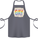 Sounds Gay Im In Funny LGBT Gay Pride Day Cotton Apron 100% Organic Steel