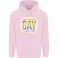 Sounds Gay Im In Funny LGBT Gay Pride Day Mens 80% Cotton Hoodie Light Pink