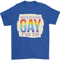 Sounds Gay Im In Funny LGBT Gay Pride Day Mens T-Shirt 100% Cotton Royal Blue