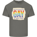 Sounds Gay Im In Funny LGBT Gay Pride Mens Cotton T-Shirt Tee Top Charcoal