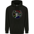 South Africa Bodybuilding Gym Training African Childrens Kids Hoodie Black