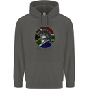 South Africa Bodybuilding Gym Training African Childrens Kids Hoodie Storm Grey