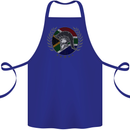 South Africa Bodybuilding Gym Training African Cotton Apron 100% Organic Royal Blue