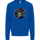 South Africa Bodybuilding Gym Training African Kids Sweatshirt Jumper Royal Blue