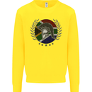 South Africa Bodybuilding Gym Training African Kids Sweatshirt Jumper Yellow