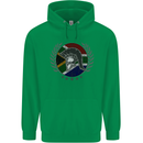 South Africa Bodybuilding Gym Training African Mens 80% Cotton Hoodie Irish Green