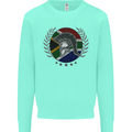 South Africa Bodybuilding Gym Training African Mens Sweatshirt Jumper Peppermint