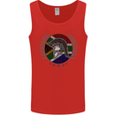 South Africa Bodybuilding Gym Training African Mens Vest Tank Top Red