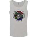 South Africa Bodybuilding Gym Training African Mens Vest Tank Top Sports Grey