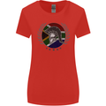 South Africa Bodybuilding Gym Training African Womens Wider Cut T-Shirt Red