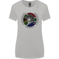 South Africa Bodybuilding Gym Training African Womens Wider Cut T-Shirt Sports Grey