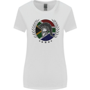 South Africa Bodybuilding Gym Training African Womens Wider Cut T-Shirt White