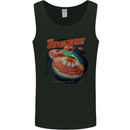 Space Conquerors Alien Flying Saucer UFO Mens Vest Tank Top Black