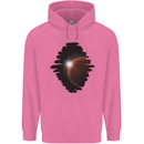 Space Planet Sun Flare Universe Mens 80% Cotton Hoodie Azelea