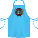 Spain Bodybuilding Flag Gym Training Spanish Cotton Apron 100% Organic Turquoise