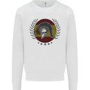 Spain Bodybuilding Flag Gym Training Spanish Kids Sweatshirt Jumper White