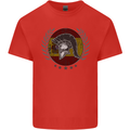 Spain Bodybuilding Flag Gym Training Spanish Kids T-Shirt Childrens Red