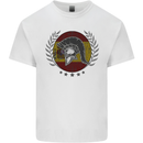 Spain Bodybuilding Flag Gym Training Spanish Kids T-Shirt Childrens White