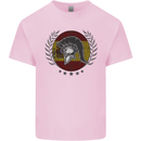 Spain Bodybuilding Flag Gym Training Spanish Mens Cotton T-Shirt Tee Top Light Pink