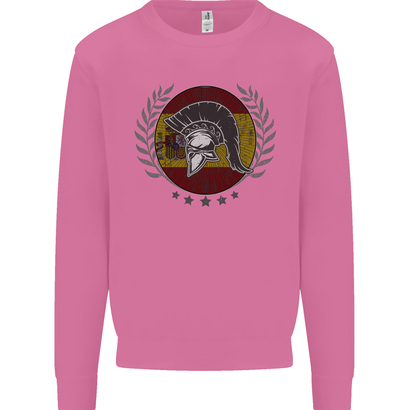 Spain Bodybuilding Flag Gym Training Spanish Mens Sweatshirt Jumper Azalea