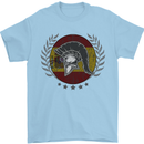 Spain Bodybuilding Flag Gym Training Spanish Mens T-Shirt 100% Cotton Light Blue