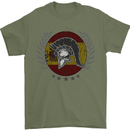 Spain Bodybuilding Flag Gym Training Spanish Mens T-Shirt 100% Cotton Military Green