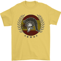Spain Bodybuilding Flag Gym Training Spanish Mens T-Shirt 100% Cotton Yellow