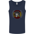 Spain Bodybuilding Flag Gym Training Spanish Mens Vest Tank Top Navy Blue