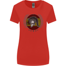 Spain Bodybuilding Flag Gym Training Spanish Womens Wider Cut T-Shirt Red