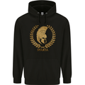 Sparta Helmet Gym Bodybuilding Training Weights Childrens Kids Hoodie Black