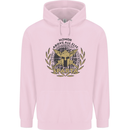 Sparta Honor Above all Else Gym Bodybuilding Mens 80% Cotton Hoodie Light Pink