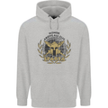 Sparta Honor Above all Else Gym Bodybuilding Mens 80% Cotton Hoodie Sports Grey