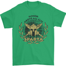Sparta Honor Above all Else Gym Bodybuilding Mens T-Shirt 100% Cotton Irish Green