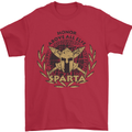 Sparta Honor Above all Else Gym Bodybuilding Mens T-Shirt 100% Cotton Red