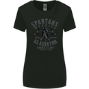 Spartans Warrior Legendary Gladiator Womens Wider Cut T-Shirt Black