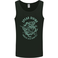 Spear Diving Under Sea Hunter Scuba Diver Mens Vest Tank Top Black