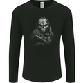 Special Forces Skull Soldier Army Gaming Gamer Mens Long Sleeve T-Shirt Black