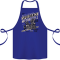 Speedrace Motorcycle Side Car Motorbike Cotton Apron 100% Organic Royal Blue