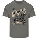 Speedrace Motorcycle Side Car Motorbike Mens Cotton T-Shirt Tee Top Charcoal
