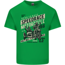 Speedrace Motorcycle Side Car Motorbike Mens Cotton T-Shirt Tee Top Irish Green