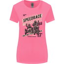 Speedrace Motorcycle Side Car Motorbike Womens Wider Cut T-Shirt Azalea