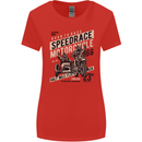 Speedrace Motorcycle Side Car Motorbike Womens Wider Cut T-Shirt Red