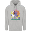 Spookolotl Funny Halloween Axolotl Grim Reaper Mens 80% Cotton Hoodie Sports Grey