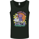 Spookolotl Funny Halloween Axolotl Grim Reaper Mens Vest Tank Top Black