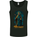 St Cyprian Saint Mens Vest Tank Top Black