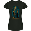 St Cyprian Saint Womens Petite Cut T-Shirt Black