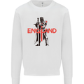 St Georges Day Knights Templar England Flag Mens Sweatshirt Jumper White