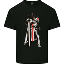 St Georges Day Knights Templar Sword Kids T-Shirt Childrens Black
